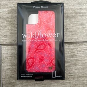 Wildflower Pink Paisley iPhone 11 case 💗